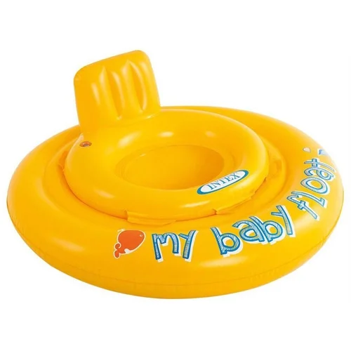 Pripučiamas plaustas Intex 56585, geltonas, 70 cm x 70 cm image 1