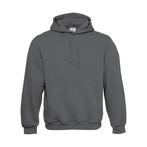 B&C WU620 džemperis su gobtuvu 2XL Steel Grey image 3