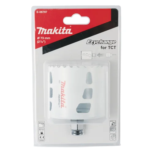 Universali gręžimo karūna Makita E-06797, EZYCHANGE TCT, 73mm image 3