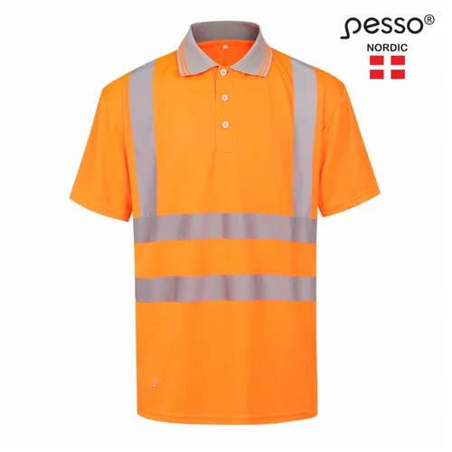 PESSO HVPOR Polo marškinėliai Hi-vis oranžiniai S image 1