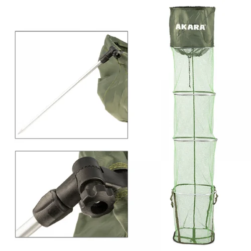 AKARA SA4S-L300-35/45 Žuvies Laikymo Tinklas, 4 Sekcijos image 1