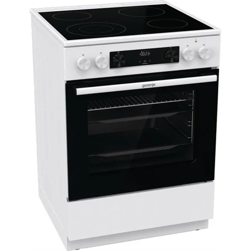 Gorenje GECS6C70WC elektrinė viryklė su elektrine orkaitė 60 cm Balta image 1