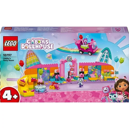 LEGO Gabby's Dollhouse Gabby vakarėlių kambarys 10797 image 1
