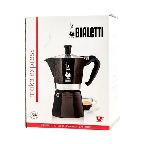Bialetti Moka Express, 6 puodeliai, 270 ml, juoda image 3