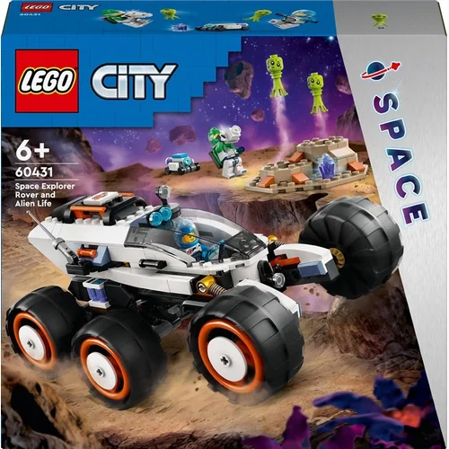 LEGO Space Explorer Rover and Alien Life 311 Dalių image 1