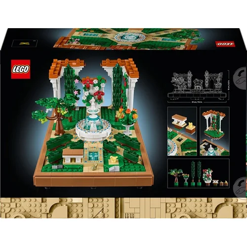 Konstruktorius LEGO® Icons Fountain Garden 10359, 1302 vnt. image 2