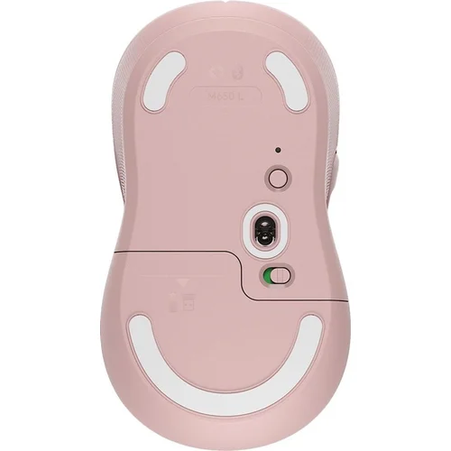 Belaidė kompiuterio pelė LOGITECH SIGNATURE M650L, rožinė image 2