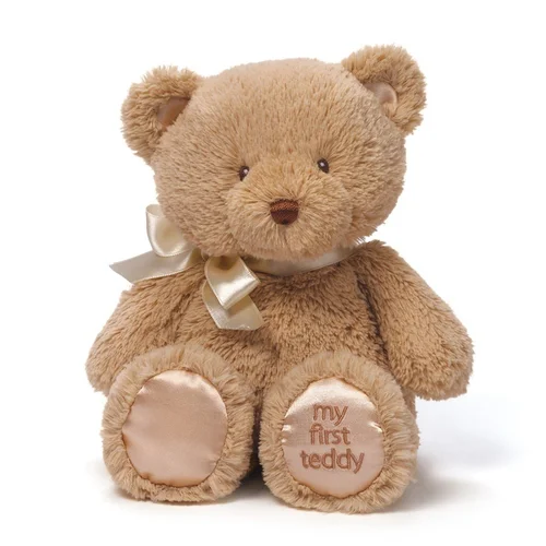 Pliušinis žaislas Gund Teddy 6055512/6055510, rudas/rožinis image 1