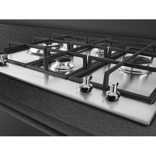 Smeg PX364L Įmontuojama dujinė kaitlentė 60 cm Nerūdijančio plieno image 3