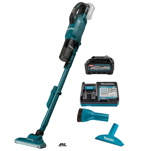 Akumuliatorinis dulkių siurblys Makita CL003GD102, 40 V max, 2,5 Ah image 1