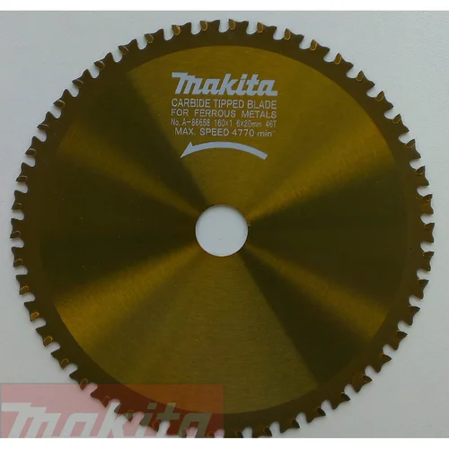 Pjovimo diskas Makita 160X20 46T, 5621RD Metalui A-86658 image 1