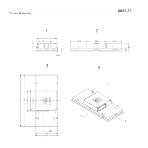Novy Pureline Compact 6822 120 cm image 3