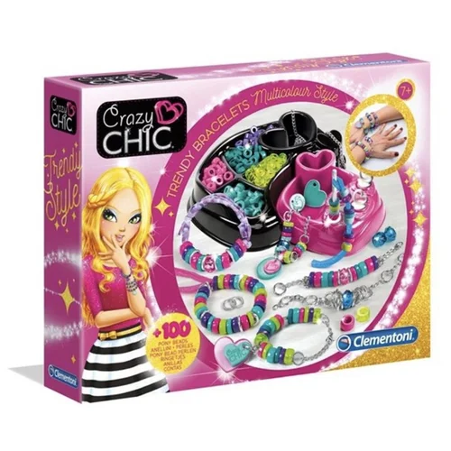 Clementoni Bracelets 15180 Plastikinis rinkinys Įvairių spalvų image 1