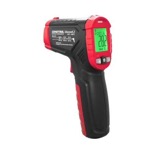 EDMA CONDTROL MAXWELL 2 infraraudonųjų spindulių termometras -50°C iki 350°C image 1