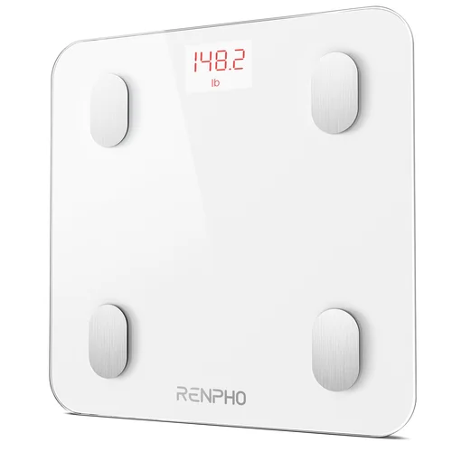 RENPHO Elis 1S išmaniosios kūno sudėties svarstyklės, Baltos spalvos image 1