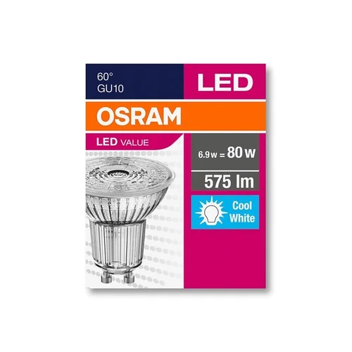 Osram PAR16 LED lemputė 6,9W GU10 4000K 575 lm image 2