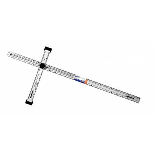 EDMA Aliuminis kampuotis reguliuojamu kampu 120 cm image 1