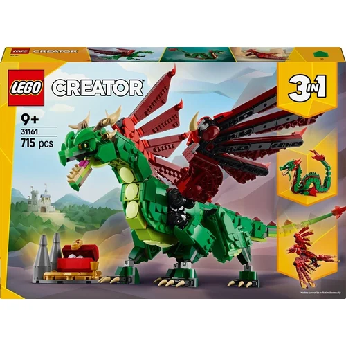 LEGO® Creator 3in1 Viduramžių drakonas 31161 image 1