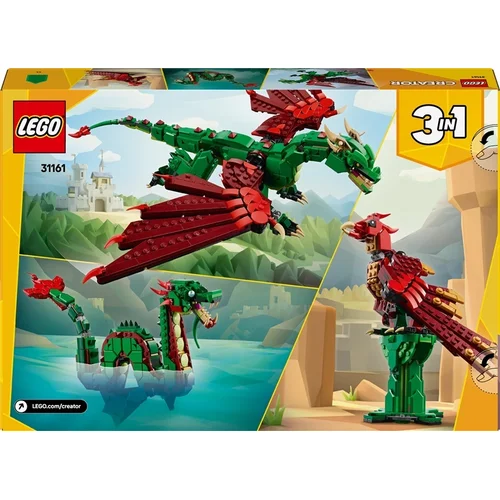 LEGO® Creator 3in1 Viduramžių drakonas 31161 image 2