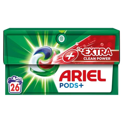 Skalbimo kapsulės ARIEL EXTRA CLEAN POWER, 26 vnt. image 1
