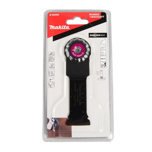 Makita B-66450 Starlock Max 32 mm pločio peilis image 2