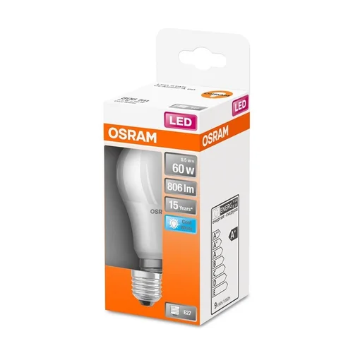 OSRAM LED lemputė A60 E27 8,5 W 806 lm 4000 K image 2