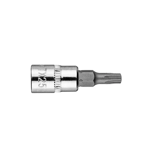 NEO TORX TX25 antgalis su 1/4" galvutė, trumpas, 37 mm image 2