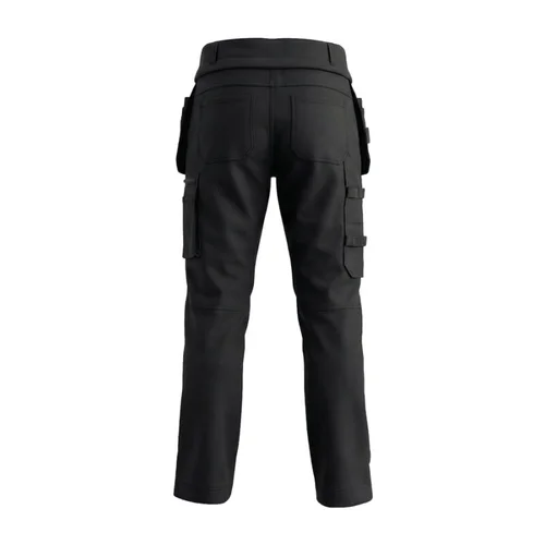 BoSafety TENSIONPRO-0200 Darbo kelnės Juoda 50 image 3