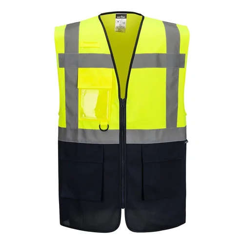 Gero matomumo PORTWEST ES076 darbo liemenė XL, Orange/Navy image 3