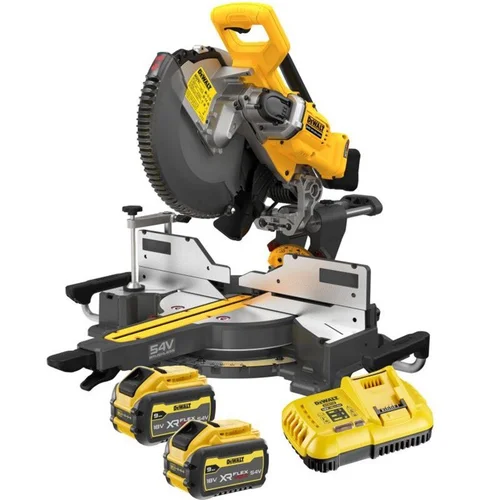 DeWalt DCS781X2-QW akumuliatorinis kampinis pjūklas 305mm image 1