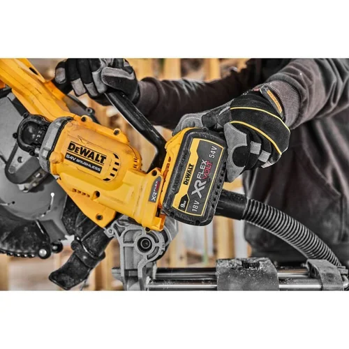 DeWalt DCS781X2-QW akumuliatorinis kampinis pjūklas 305mm image 3