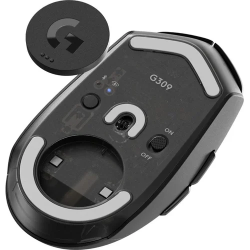 Logitech G309 LIGHTSPEED belaidė pelė juoda image 2