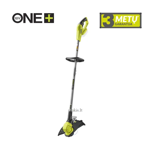 Ryobi RY18LT33B-0 akumuliatorinis trimeris, 18 V, be baterijų image 1