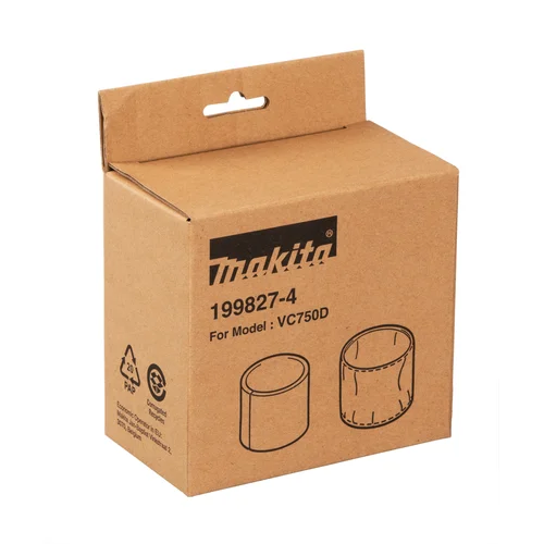 Makita 199827-4 tarpinis medžiaginis filtras DVC750L image 3