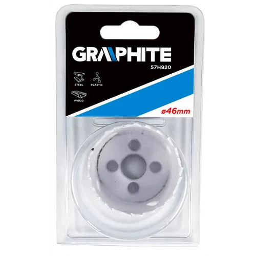GRAPHITE Bi-metalinė gręžimo karūnėlė 46 mm image 2