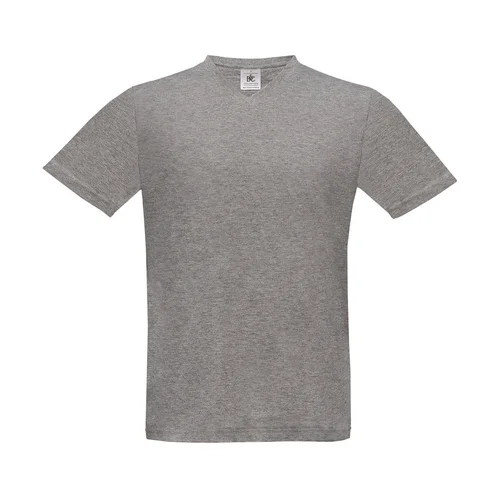 B&C TU006 marškinėliai su V formos iškirpte XL Sport Grey image 3