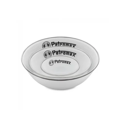Petromax emaliuoti dubenėliai balti 160ml 2vnt image 3