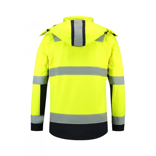 Malfini T52 Softshell striukė (Gero matomumo), 4XL, Fluorescencinė geltona image 3