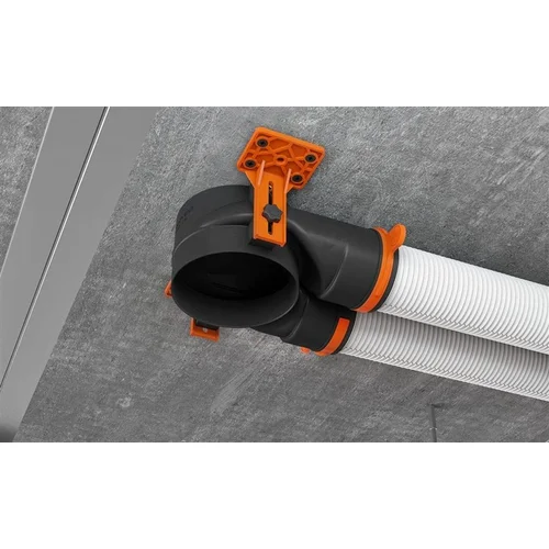 Ergovent SLIM BOX DN125-2X75 antistatininė difuzoriaus dėžutė image 2