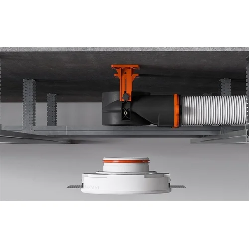 Ergovent SLIM BOX DN125-2X75 antistatininė difuzoriaus dėžutė image 3