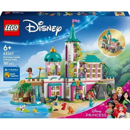 LEGO® Disney Princess Castle & Royal Pets 43267, 787 vnt image 1