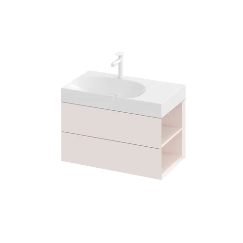 SD Lite 80 D spintelė po praustuvu Alabaster Pink image 3