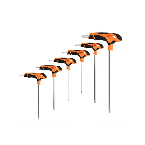 NEO Torx veržliarakčių rinkinys 6 vnt image 2