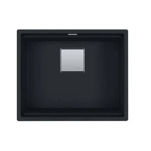 Franke Kubus 2 KNG 110-52, 56 x 46 cm, juoda matinė image 1