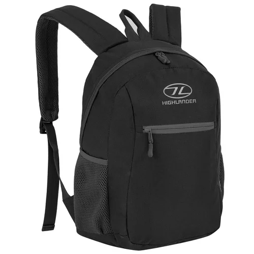 Highlander DS135-BK turistinė kuprinė, Juoda, 15 l image 3