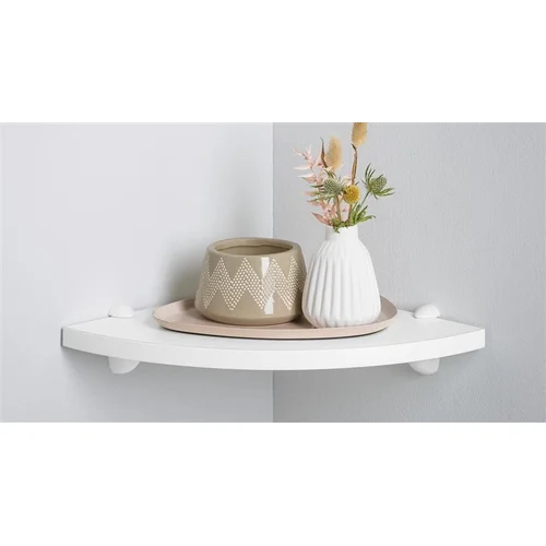 Lentyna DOLLE LITE CORNER, balta, 30×30×1,9 cm image 2