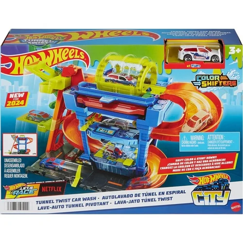 Hot Wheels Tunnel Twist Car Wash HTN80 image 1