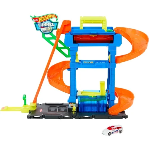 Hot Wheels Tunnel Twist Car Wash HTN80 image 3