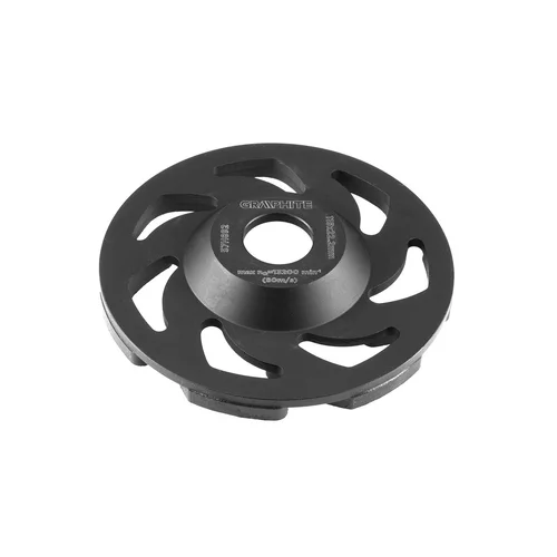 GRAPHITE 57H892 Deimantinis šlifavimo diskas 115 mm L segmentas image 1
