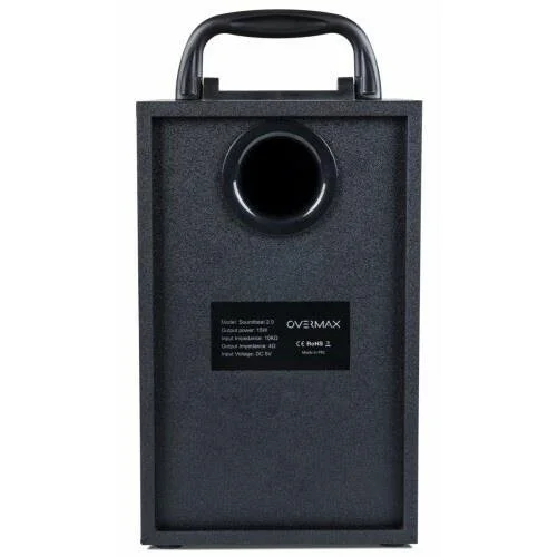 Overmax SoundBeat 2.0 Black Belaidė kolonėlė image 3